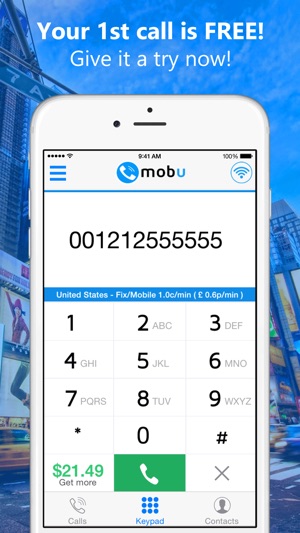 Mobu - International Calls App(圖2)-速報App