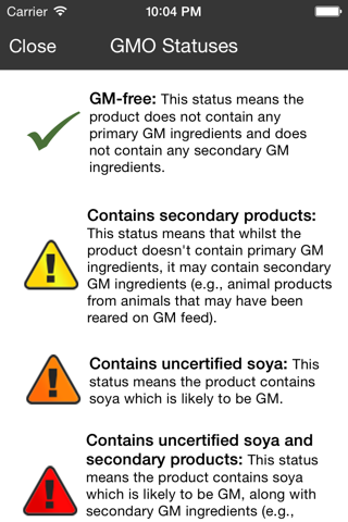 Shop GMO-Free in the UK screenshot 4