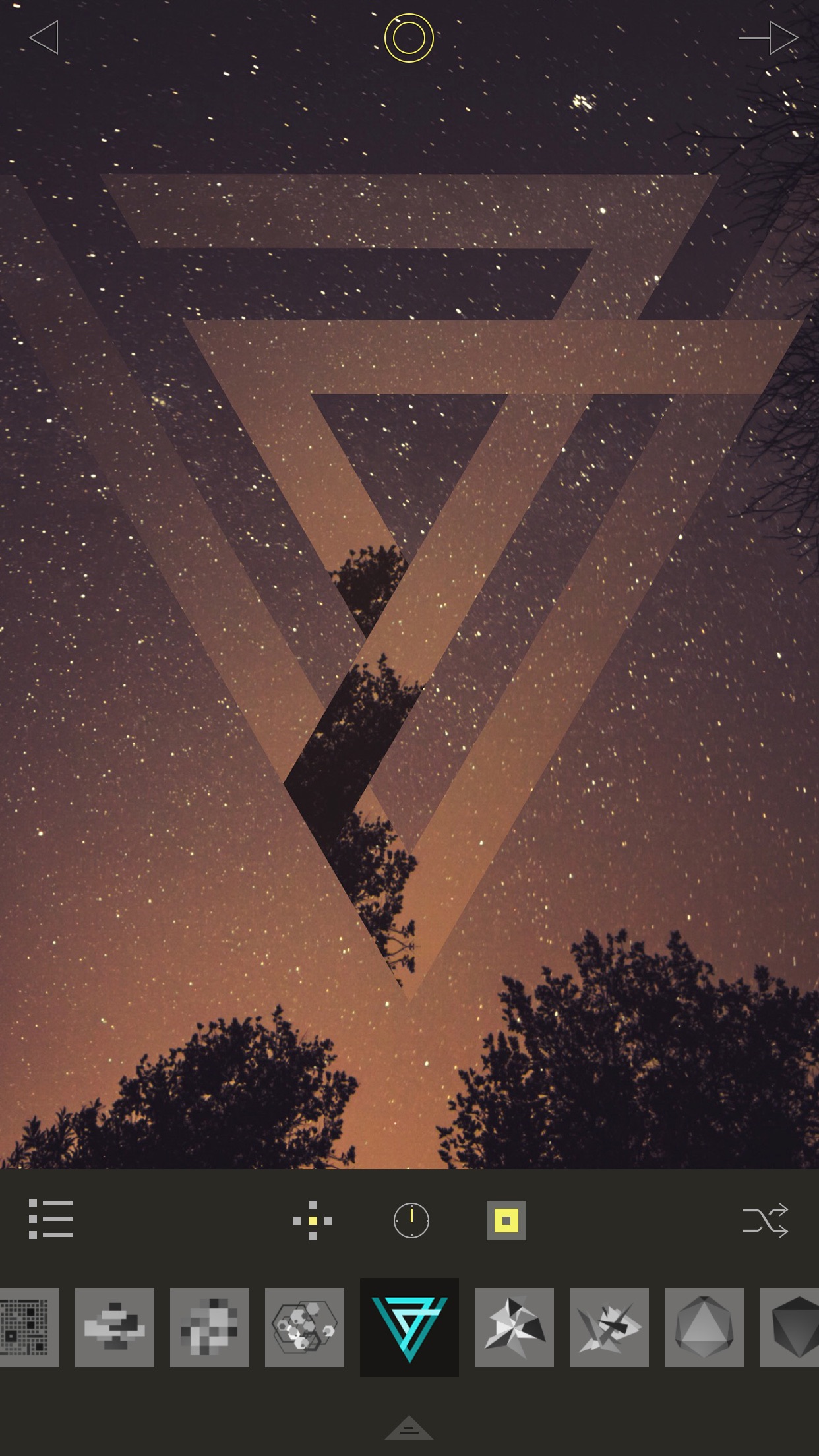 Screenshot do app Fragment - Prismatic Photo Effects