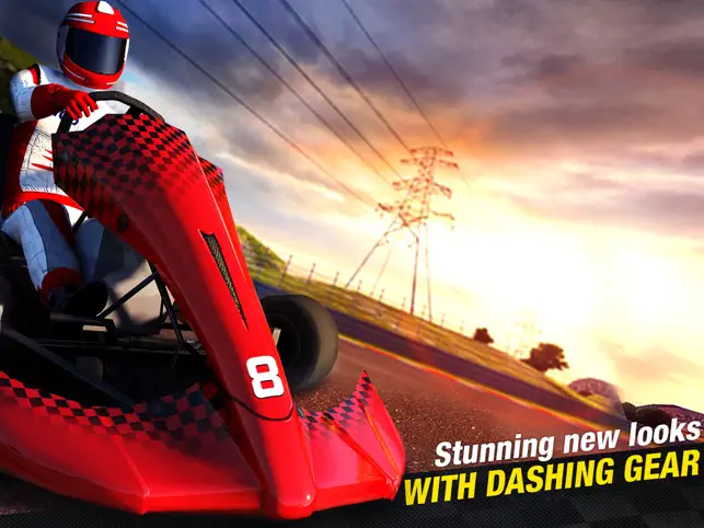 Captura de Pantalla 1 Go Karts - Ultimate Karting Game for Real Speed Racing Lovers! iphone