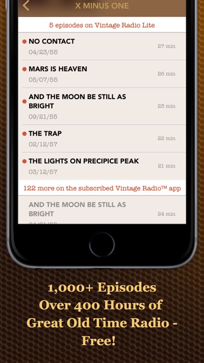 Vintage Radio Lite screenshot-4