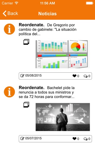 Reordenate screenshot 2