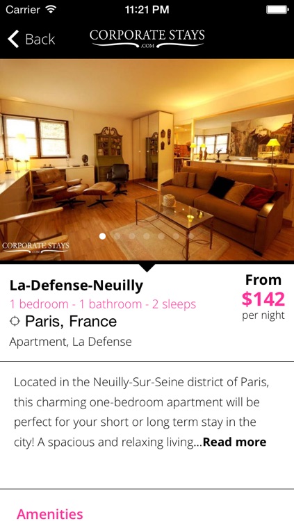 CorporateStays - Luxury Furnished Apartments screenshot-4