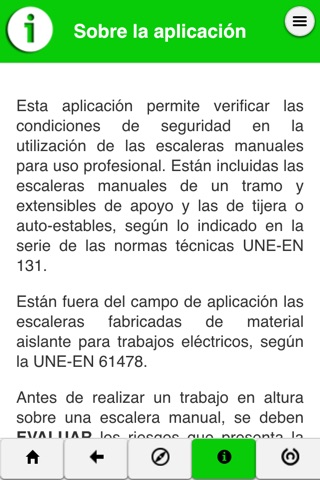 Escaleras manuales screenshot 2