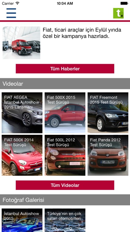 Fiat Haber, Video, Galeri, İlanlar by tasit.com