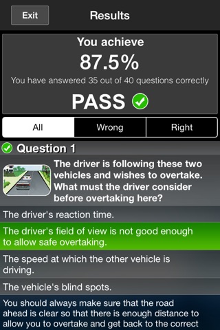 Driver Theory Test Ireland DTT screenshot 3