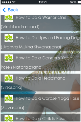 Yoga Lessons - Learn Yoga Poses for Beginners screenshot 3