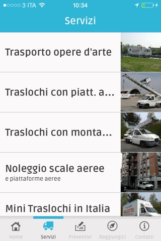 Del Zotto Traslochi screenshot 2