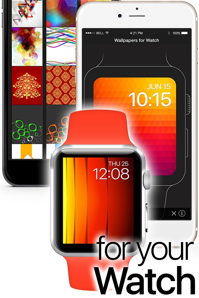 iWallch - Faces, Themes, Backgrounds for Apple Watch screenshot 2