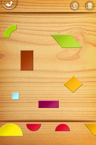 My First Tangrams HD - A Wood Tangram Puzzle Game for Kids - Lite version screenshot 3