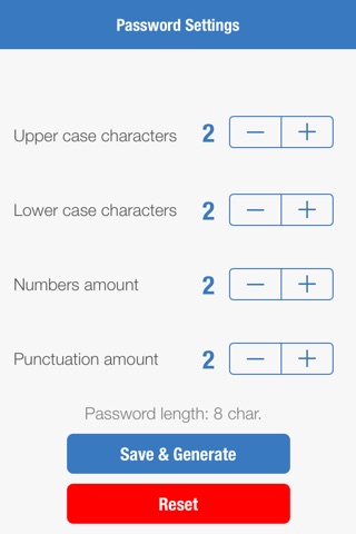 DaMtech PassGen screenshot 2