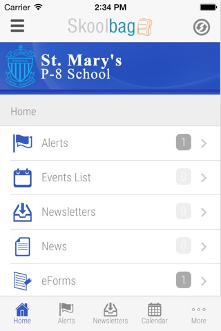 St Mary's P-8 School Robinvale - Skoolbag screenshot 2