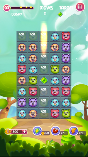 Jelly Pet Crush - Match & Pop cute kittens, birds, piggies, (圖1)-速報App