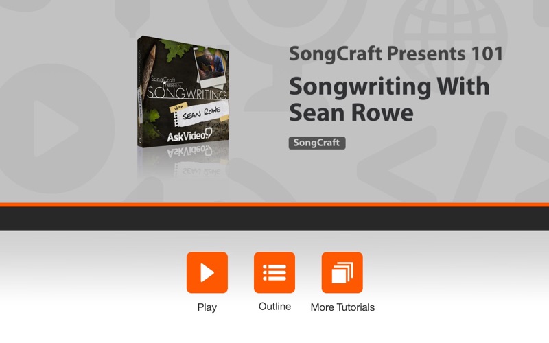Songwriting With Sean Rowe thumbnail 1