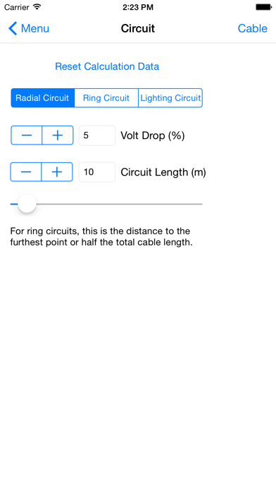 How to cancel & delete CableCalc BS7671 Lite from iphone & ipad 1