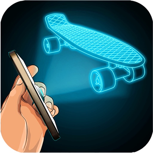 Hologram Fingerboard Simulator iOS App