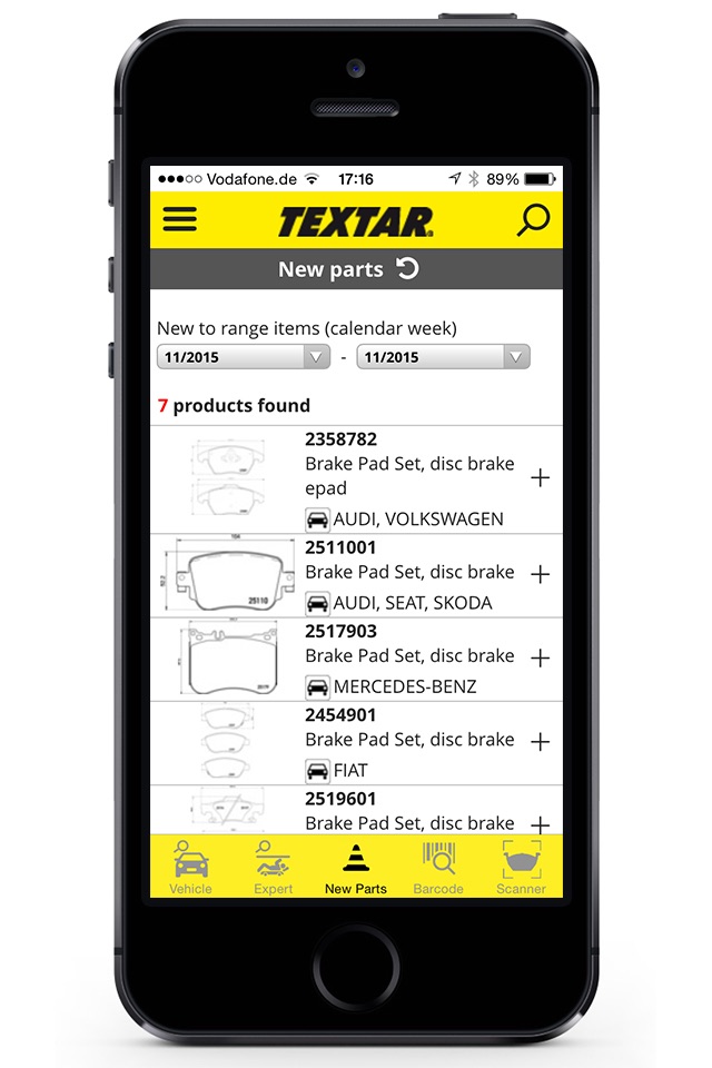 Textar Brakebook screenshot 3