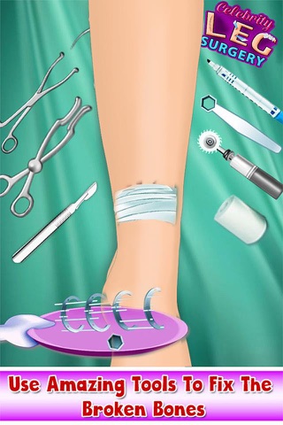 Crazy Leg Doctor Hospital Game screenshot 2