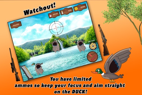 Classic Duck Hunting - Adventure Shooting Game Quack Quack Ducks screenshot 2