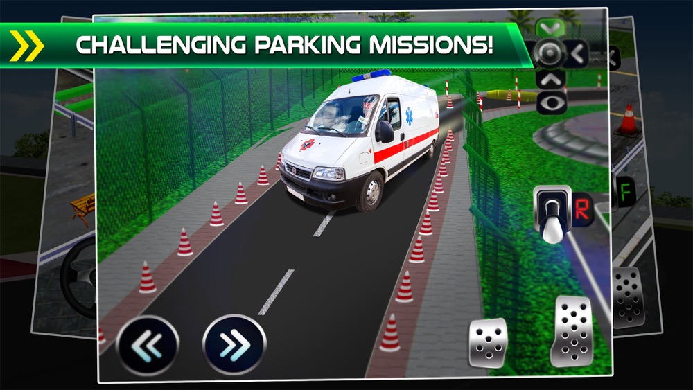 Police Emergency Car Parking Simulator - 3D Bus Driving Test & Truck Park Racing Games hack tool