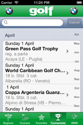 Golf Courses in Italy screenshot 4