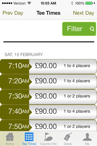 Craigielaw Golf Tee Times screenshot 2