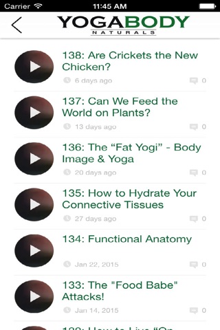 YOGABODY: Yoga & Nutrition Classes screenshot 2