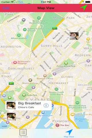 Meal Mapper - Map your favourite Meals! screenshot 2