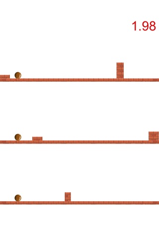 Ball Fall - the red metal ball fall-down screenshot 4