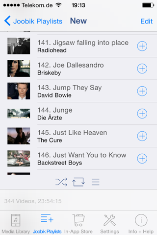 Joobik Player - iTunes Video Playlists on iPhone and iPad screenshot 2