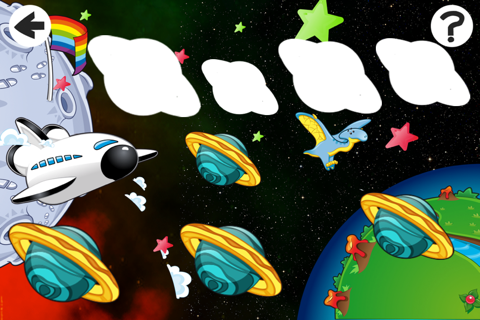 A Sort By Size Game for Children: Learn and Play with in an Outer Space screenshot 2