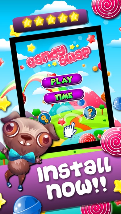 CANDY SWAP MATCH-3 - BE A MARS POP JELLY SPLASH AND BLAST SA-GA MONSTER 1.2 IOS GAME GIẢI TRÍ CANDY SWAP MATCH-3 - BE A MARS POP JELLY SPLASH AND BLAST SA-GA MONSTER 1.2 IOS