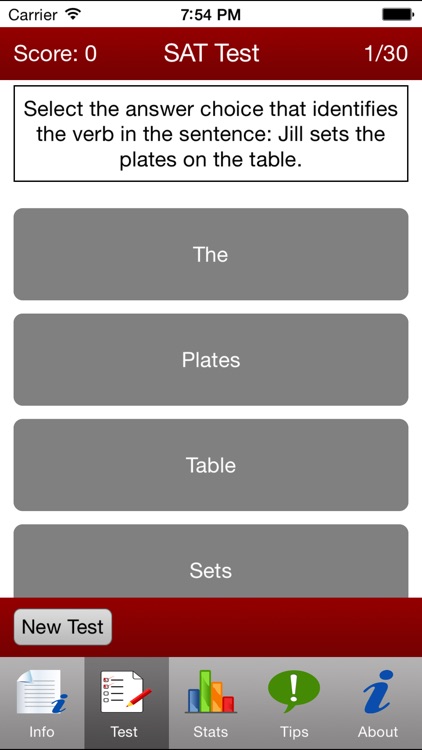 SAT Reasoning Tests