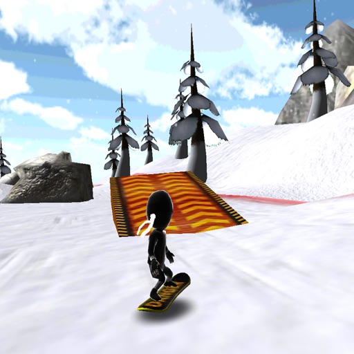 Snow Mountain Surfers - a New Snowboard Down Hill Experience