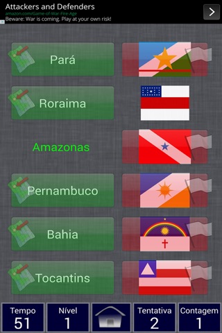 Brazil States Match Free screenshot 3