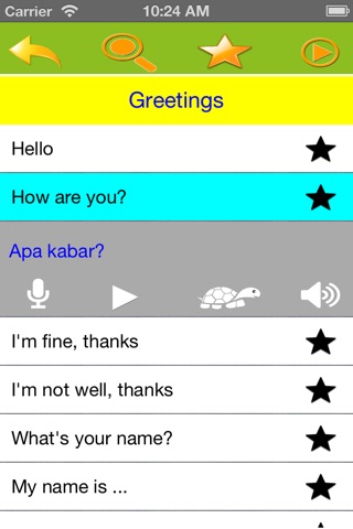 Speak Indonesian - Learn useful phrase & vocabulary for traveling lovers and beginner free screenshot 2