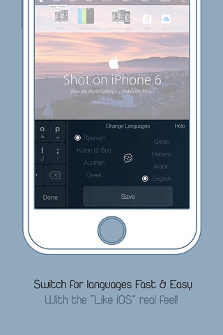 Multi Keyboard - The Ultimate Two languages keyboard screenshot 3
