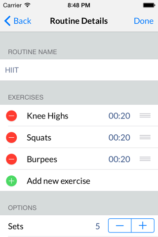 Intervals - Timer for HIIT, Tabata and Circuit screenshot 3