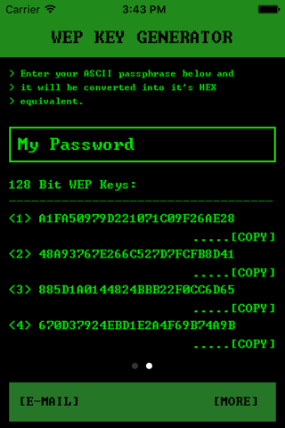 Wifi Password Generator Pro – Secure WEP Keys - náhled