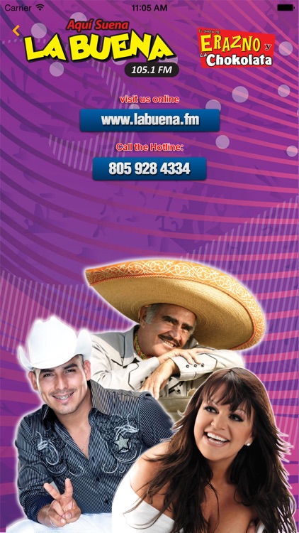 La Buena 105.1 FM Radio KIDI Santa Maria