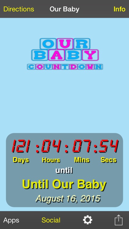 Our Baby Countdown