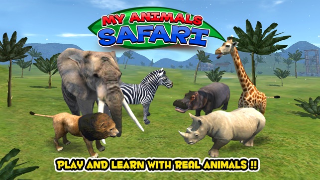 My Animals - Safari Kids Game