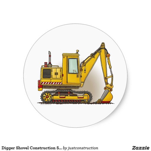 Construction Stickers Keyboard: Using Icons to Chat about Work of Life