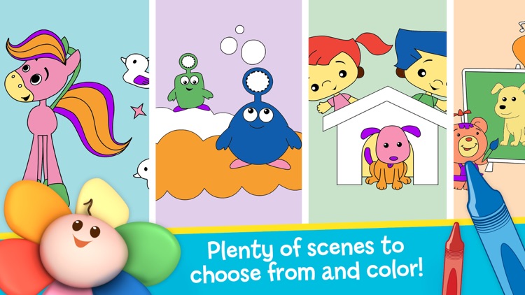 Draw Color & Play - Best Coloring Book App for Preschool Kids by BabyFirst