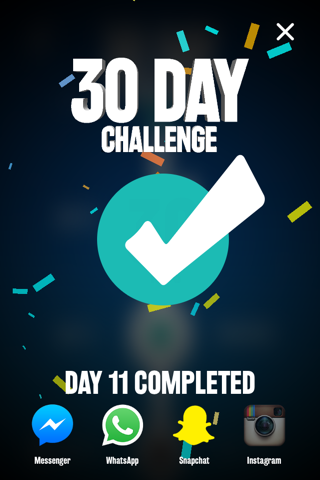 Women's Situp 30 Day Challenge FREE screenshot 3