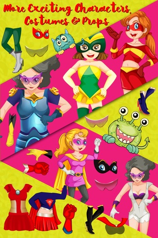 Power Girls Dress Up - Lovely Costumes Design Game For Girls screenshot 4