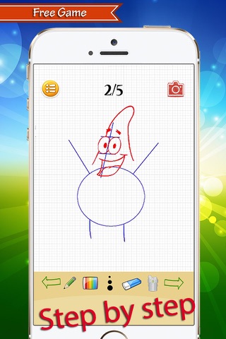 How to Draw for Patrick Star : Drawing and Coloring pages screenshot 2