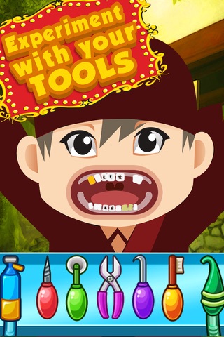 Ninja Kids Dentist Brush Kick & Jump Fun Games Free screenshot 2