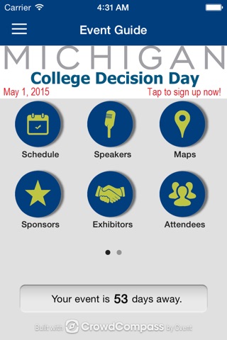 Michigan College Access Network screenshot 3