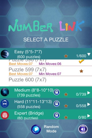 Number Link - Logic Color Twisty Line Path Puzzle screenshot 2